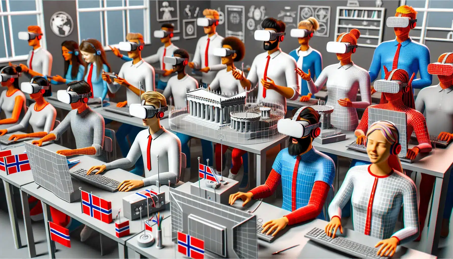 Fremskritt innen el&aelig;ring: hvordan vr og ar transformerer undervisning i norske klasserom &ndash; illustrasjon 2