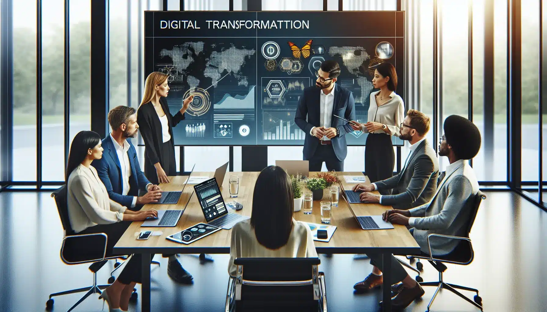 Digital transformasjon: mer enn bare teknologi &ndash; strategi, kultur og m&aring;lbare effekter &ndash; illustrasjon 1