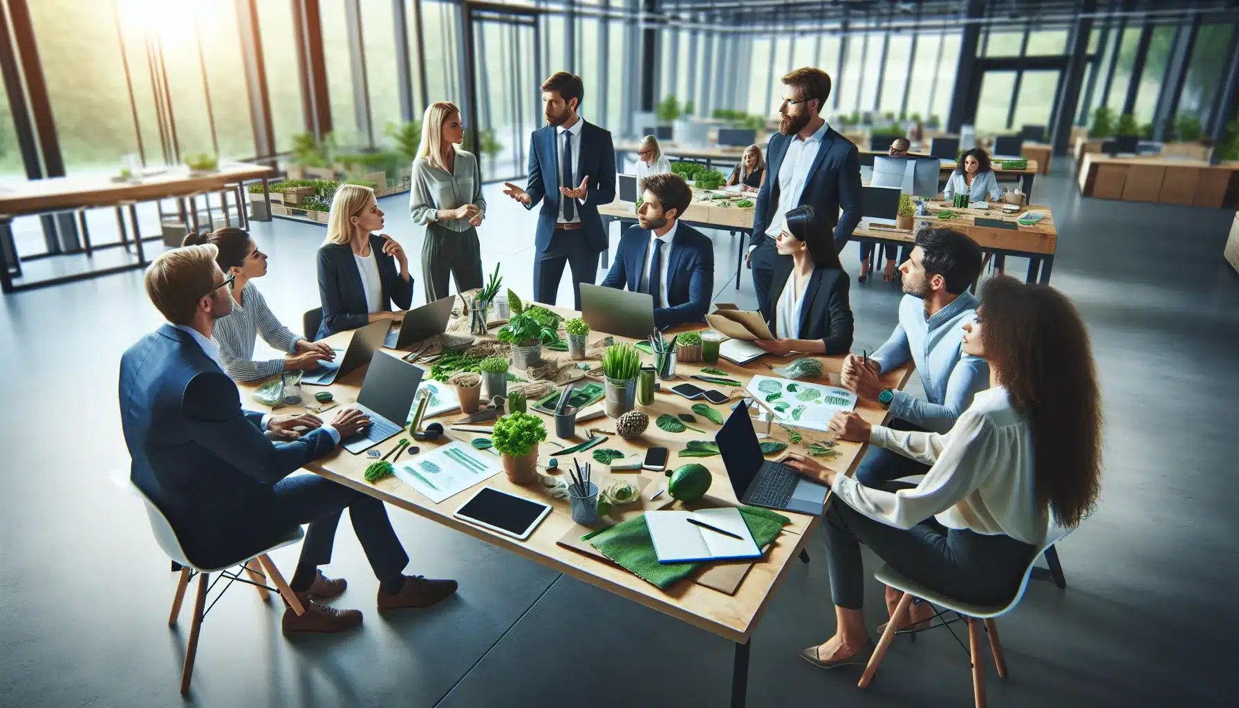 Gr&oslash;nn innovasjon: slik bygger du en b&aelig;rekraftig bedrift &ndash; strategi, esg og sirkul&aelig;r teknologi &ndash; illustrasjon 1